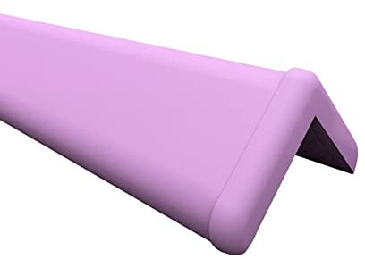 TOOJUN Protezioni angolari per pareti, paraspigoli autoadesivi per spigoli vivi di armadi, tavoli, cassetti,Purple-10m