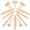 STOBOK 1 Set Wooden Tools Toy for Kids Clay Shaping Tools Wood Rolling Pin Set Tools Molding Tools Diy Arts Crafts Toy