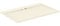 Ideal Standard - Ultra Flat S i.life, Piatto doccia rettangolare 140x90 in resina, Piletta di scarico lato lungo, Finitura opaca effetto pietra, Sabbia