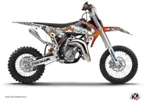 Kit Deco Moto Cross Freegun Eyed KTM 65 SX Arancione