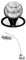 Munchkin Bluetooth Enabled Baby Swing Chair, Baby Rocker & Gentle Baby Bouncing Chair, Black + Baby Bloom Toy Mobile