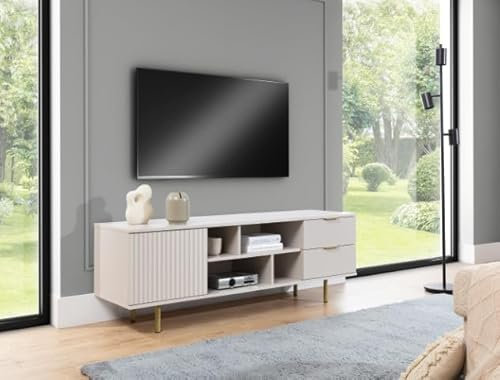 Generisch Nubia - RTV, TV-Schrank (Creme)