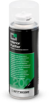 Errecom Interior Purifier, Tratamiento purificante para Internos y Habitáculos- fragancia de Menta – 200 mL