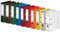 Original Falken 10er Pack Chromocolor Premium-Ordner. Made in Germany. Kunststoffbezug außen und innen 8 cm breit DIN A4 farbig sortiert Ringordner Aktenordner Briefordner