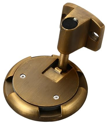 Silent Magnetic Door Stop for Home and Garage, Adjustable Floor Door Stopper with Magnetic Catch, High Performance Magnetic Door Stopper, Mechanical Door Stop with No Drilling Required, Heavy Duty Flo
