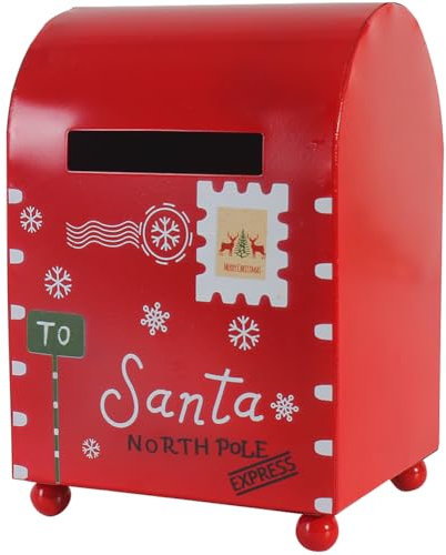 Lettres De Noël Au Père Noël Boîte Aux Lettres Boîte Aux Lettres Vintage Boîte Aux Lettres Décoration Ferme Décoration De Noël Rustique