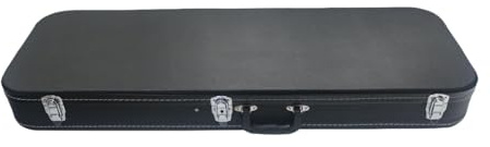 F Fityle Gigbag mit seitlichem Griff, tragbar, stoßfest, professionell, staubdicht, Hartschalen-Gitarrenkoffer, E-Bass-Gitarrentasche für Bass