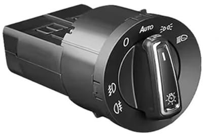 Innenlichtschalter Kompatibel Mit SEAT Für Ibiza MK4 6J 2009-2015 2016 2017 14-polige Auto-Modifikation, Automatischer Scheinwerfer-Nebelsteuerschalter, Upgrade Des Auto-Tunings