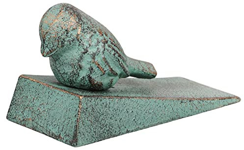 STOBOK Bird Door Stop Decor Animal Book Stopper Cute Inside Heavy Duty Door Modern Door Stop Door Stops Door Stop Wedge Door Stopper Wall Protector Outside Door Reception Iron