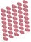 Veemoon 40pcs Red Gingham Jam Jar Lids 82mm Split-Type Metal Canning Lids for Style Jam - Jelly and Chutney Storage Reusable Covers for Kitchen Use