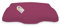 DUKAL | Bezug für Derila (Queensize) Memory Foam Kopfkissen | 30 x 50 cm | aus hochwertigem DOPPEL-Jersey | 100% Baumwolle | Farbe: Burgund