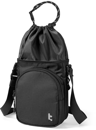 tomtoc JoyCarry Sling Bag for Nintendo Switch 2 Slim Case, Stylish Crossbody Travel Pouch with Accessory Pocket, Lightweight Splash-Resistant Shoulder Bag for Daily Gaming & Commute