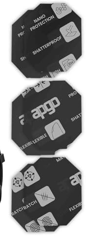 apgo [6 Stück] Hybrid Schutzglas Matt 8H für BlitzWolf BW-GTS3 Smartwatch, kratzfestes Displayschutzglas, Ersatz für Hartglas