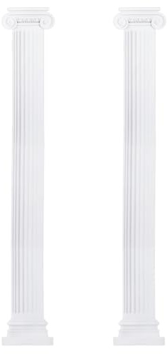 arricraft 2 Pack griechische und römische Säule Wandaufkleber, Säulen Ausschnitte griechische Party Dekorationen mittelalterliche Renaissance Wand Aufkleber für Hochzeitsdekorationen