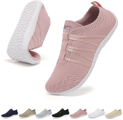 chetoria Chaussures Barefoot Femme Homme Basket sans Lacets Taille 37-45 EU | Zero Drop, Minimalistes, Respirantes, Antidérapantes, Souples, Fitness, Yoga, Légères, Confortable, Outdoor & Indoor