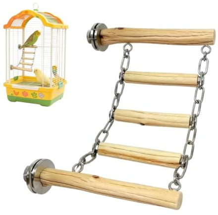 Escalera Trepadora Para Aves Masticable Resistente A Mordeduras Ahorro De