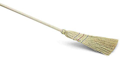Siena Home - Mini Escoba de Paja de arroz (75 cm)