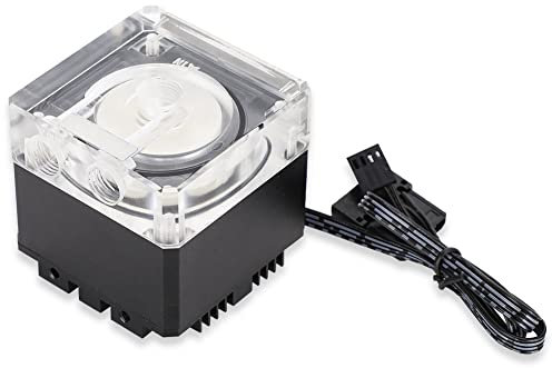 Richer-R CPU Water Cooling Pump, 3.5m Head, 800L/H Flow, 3000RPM, PC Compatible, Black