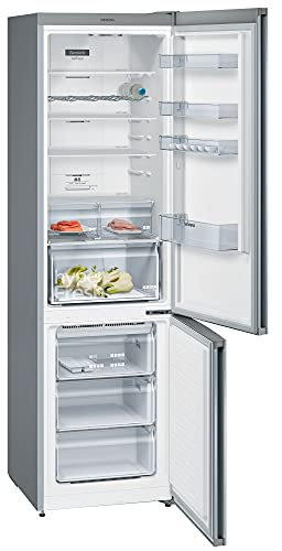 Siemens KG39NXIEA – iQ300 Frigorífico combi de Libre Instalación, noFrost, 203 x 60 cm, Acero inoxidable antihuellas