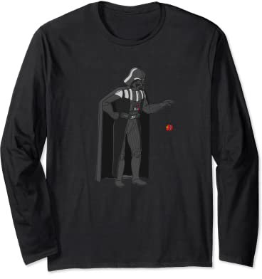 Star Wars Darth Vader Funny Yo-Yo Meme The Force Langarmshirt