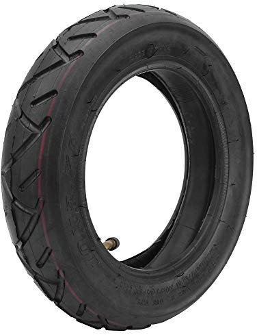 MAGT Elektroroller Reifen, 10 x 2,5 Zoll Gummireifen Elektroroller Außenreifen Innenreifen Schlauchsatz Anti Rutsch Elektroroller Rad Reifen Zubehör