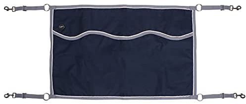 QHP-Boxensperre 60 x 95cm I Stabile Schutzvorrichtung I Einfache Befestigung I Blick nach draußen I Wasserabweichendes Gewebe I Abmessungen