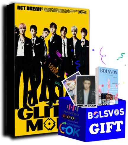 NCT Dream - Glitch Mode [Scratch ver.] (2nd Album) Album+Pre Order Limited Benefits+BolsVos K-POP eBook (21p), Photocards