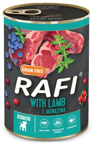 DNP Sp. z o.o. PUSZ Nassfutter für Hunde, 400 g Lamb Junior in der Patea