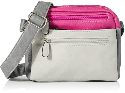 Envy Damen Suzie Fuchsia/Grau Schulter