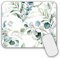 AOKSUNOVA Petit tapis de souris, avec motif, 24 x 20 cm, motif eucalyptus