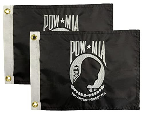 AZCOVER Pow Mia Flagge, 22,9 x 30,5 cm