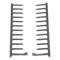 LUTH Premium Profi Parts Tiroir à couverts compatible avec Siemens 00657113 Set de 11 pointes pour lave-vaisselle