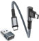 BASESAILOR USB C to USB C 100W Charging Cable 0.3M with USB Adapter,90 Degree Fast PD Charger Cord for iPhone 16 15 Plus Pro Max,Airpods 4,Mac,iPad Pro 10th Air 4th 5th Mini 6th Gen,Galaxy S24 S23
