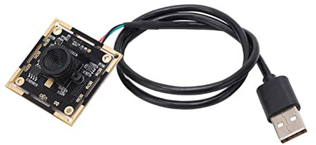 Eujgoov USB-Kameramodul 1MP Video USB-Kameramodul, USB-Kameraplatine Webcam-Board 720P 60-Grad-Ansicht QR-Code-Scanning Gesichtserkennung USB-Webcam-Modul