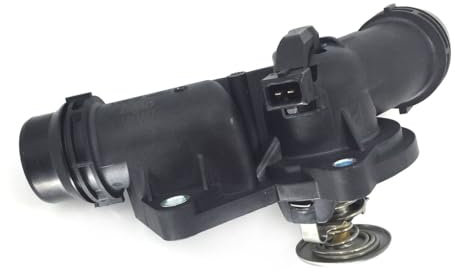 Hajus 1211217 Thermostat Kühlmittel Thermostatgehäuse 11531437040 97°C kompatibel mit BMW 3er E46 5er E39 E60 E61 7er E38 X3 E83 X5 E53 Z3 E36 Z4 E85 2.0L-3.0L
