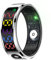 Anneau de Fitness Intelligent avec Affichage Couleur, Tracker d'activité IP68, Modes Multi-Sports, connectivité D'application Mobile, Bague de santé en Acier Inoxydable pour (8) (9) (10) (11)