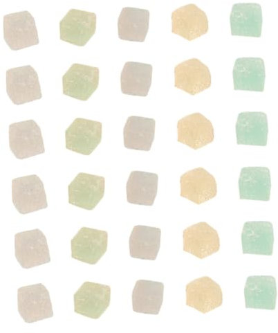 BESPORTBLE 30Stücke Leuchtende Würfelzuckeranhänger Zum Selbermachen Gemischte Farben Süßigkeiten Bastelzubehör Kreative Deko Für Party Und Veranstaltungen