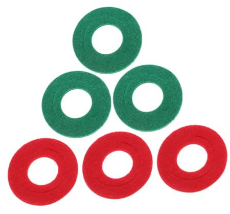 Zerodeko 6pcs Fiber Washer Battery Terminal Shields Automotive Gasket for Car Battery Terminal Protector