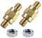 Side Post Battery Terminal Bolt Extender for Post Accessories to Battery 3/8 16 Bolts Side Battery Post Adapter