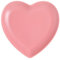 Piatto piano in ceramica, piatto a forma di cuore rosa, adatto per varie macedonie, dessert, pasta e bistecche