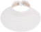 Kuyou Damen Sonnenhut Sport Sunvisor Visor Cap Strohhut Sonnenhut (Weiß)