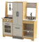 KidKraft Modern Day Kinderküche aus Holz mit Zubehör, Spielküche mit Kochgeschirr, Spielzeug für Kinder ab 3 Jahre, 53423