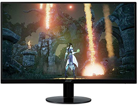 Acer - Monitor bi de 21.5 Full HD, 1920 x 1080, IPS, ultrafino y sin marco, puerto HDMI y VGA, SB220Q
