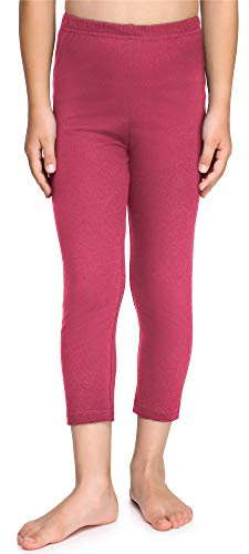 Merry Style Mädchen 3/4 Leggings aus Baumwolle MS10-226 (Rosa, 134 cm)