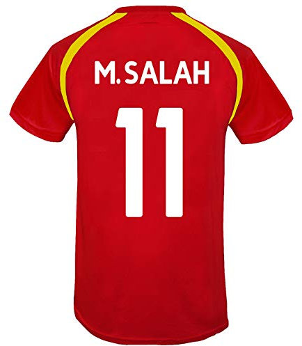 Liverpool FC - Herren Trainingstrikot - Offizielles Merchandise - Rot - LFC Salah 11 - XL