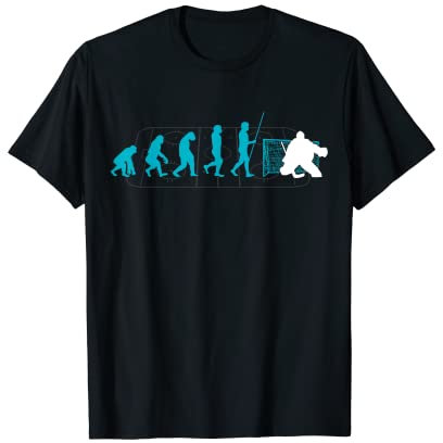 Eishockey Torwart I Goalie | Ice Hockey Evolution Geschenk T-Shirt