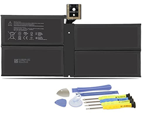 K KYUER 45Wh G3HTA038H Tablet Battery for Microsoft Surface Pro 5 1796 Surface Pro 6 1807 1809 Series 2-in-1 Detachable Tablet Computer DYNM02 7.57V Notebook Replacement Laptop Battery