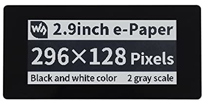 2.9 Zoll Touch E-Paper E-Ink Display HAT für Raspberry Pi 4B/3B+/3B/2B/Zero/Zero W/WH 296×128 EINK Bildschirm Display HAT Unterstützung 5-Punkte Touch 3.3V/5V SPI Interface Partial Refresh