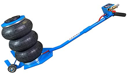 Kraftwelle Pneumatischer Wagenheber 3 Tonnen Langer Griff Pulverlackierung Rangierwagenheber Air Jack Werkstatt