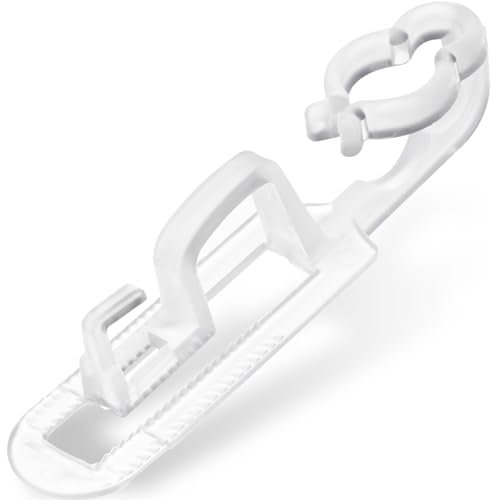 Omni All-in-One Weihnachtslicht-Clips | Hängen Sie C9 oder C7 Lichterketten von Regenrinnen oder Schindeln (100)